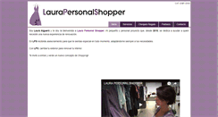 Desktop Screenshot of laurapersonalshopper.com