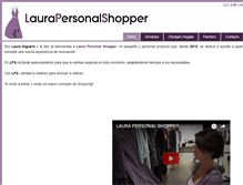 Tablet Screenshot of laurapersonalshopper.com